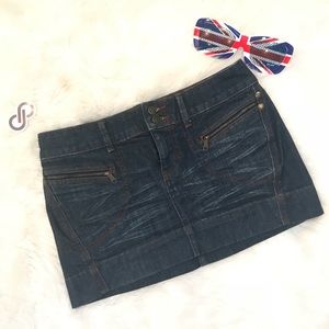 Cute Denim Mini Skirt
